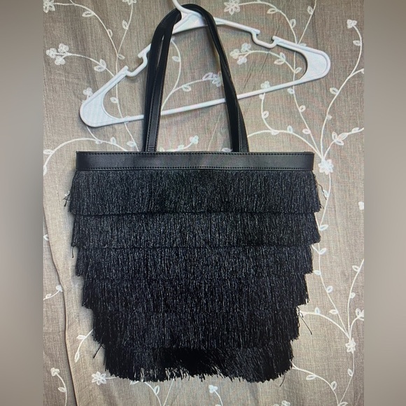 Nine West tote Womens Purse Handback Fringe NWT - Picture 3 of 12
